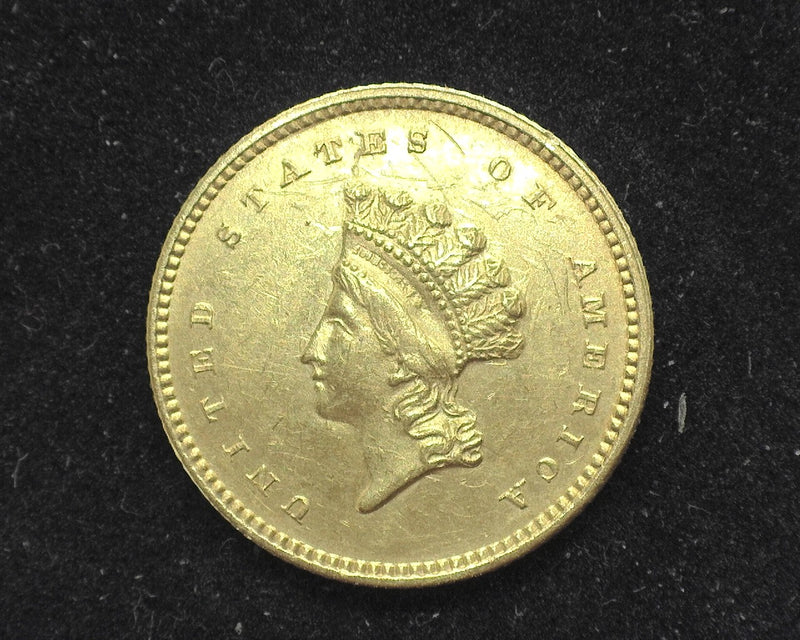 1854 Type 2 $1.00 Gold Coin AU - US Coin