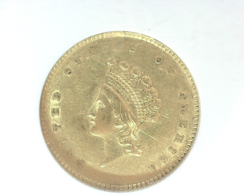1854 Type 2 $1.00 Gold Coin NGC AU55 - US Coin