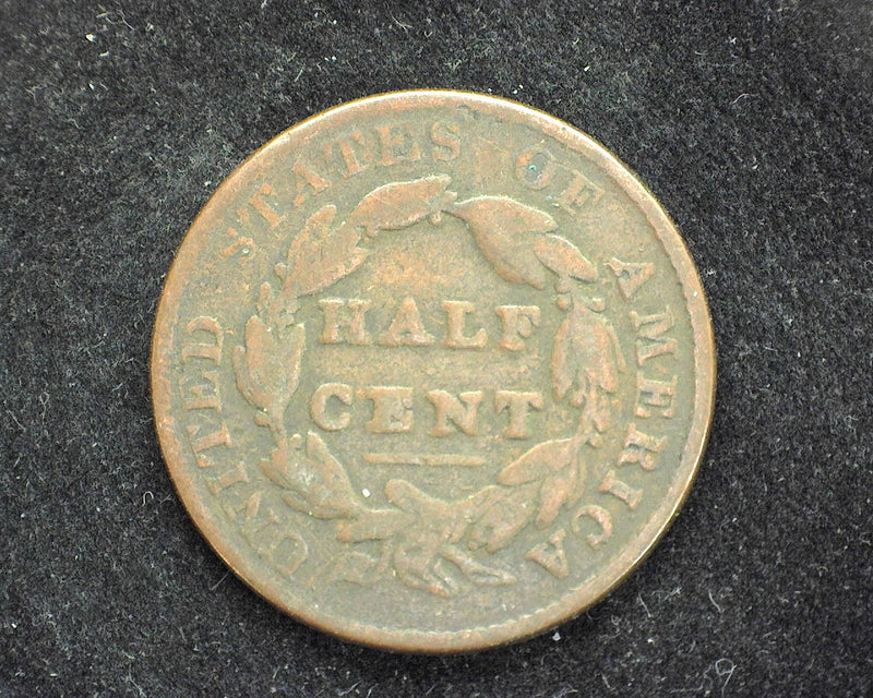 1828 Classic Head Half Cent G - US Coin