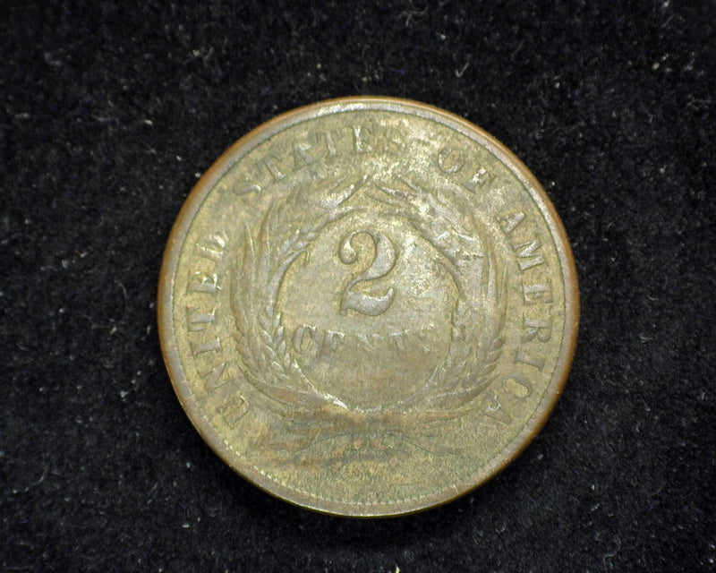 1870 Two Cent Piece VG/F - US Coin