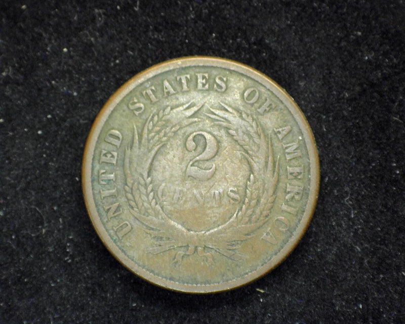 1871 Two Cent Piece G - US Coin