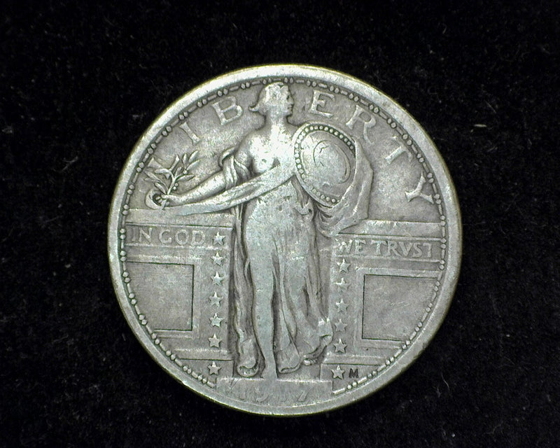 1917 Type 1 Standing Liberty Quarter VG - US Coin