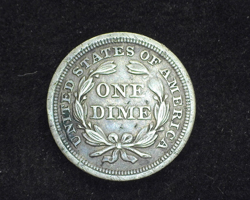 1853 Arrows Liberty Seated Dime XF - US Coin