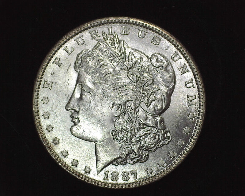 1887 Morgan Dollar BU Choice - US Coin