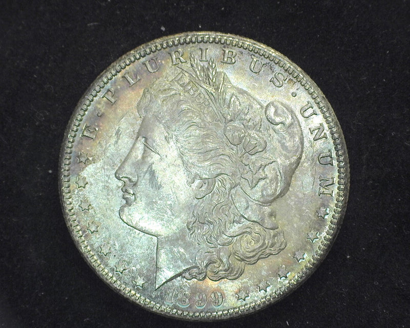 1899 S Morgan Dollar BU Beautiful toning. - US Coin