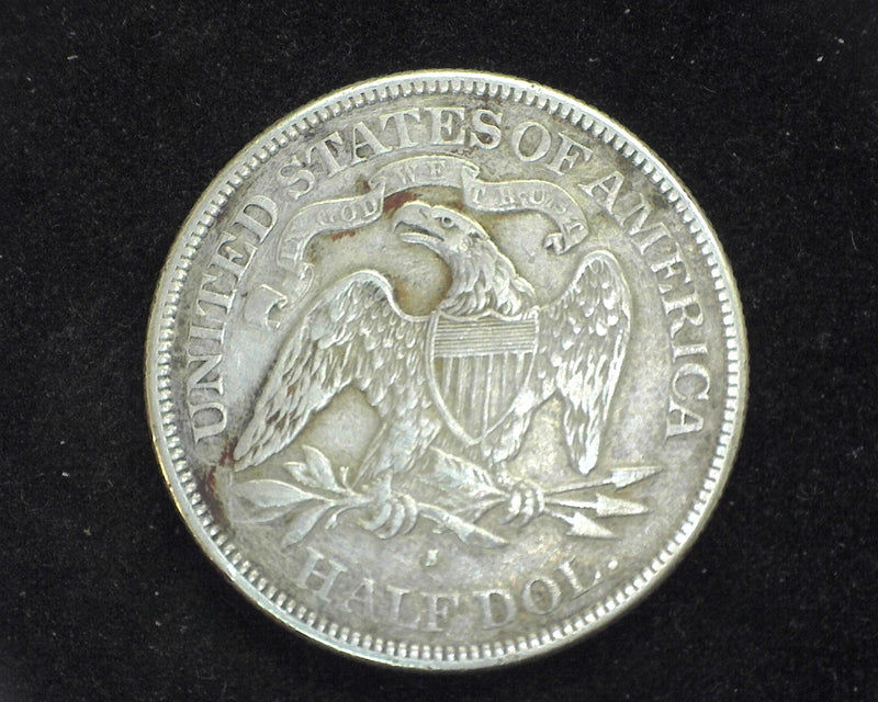 1876 S Seated Liberty Half Dollar F/VF - US Coin