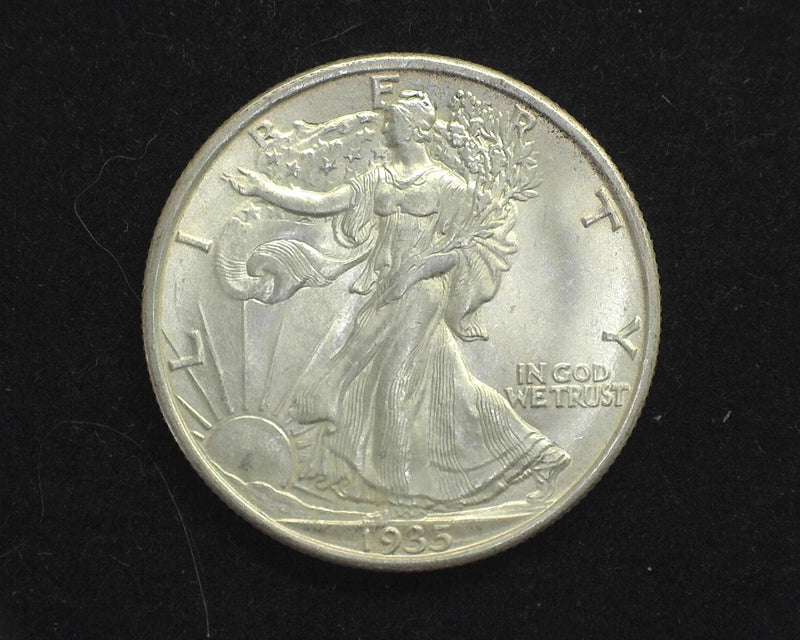 1935 Liberty Walking Half Dollar BU-64 - US Coin