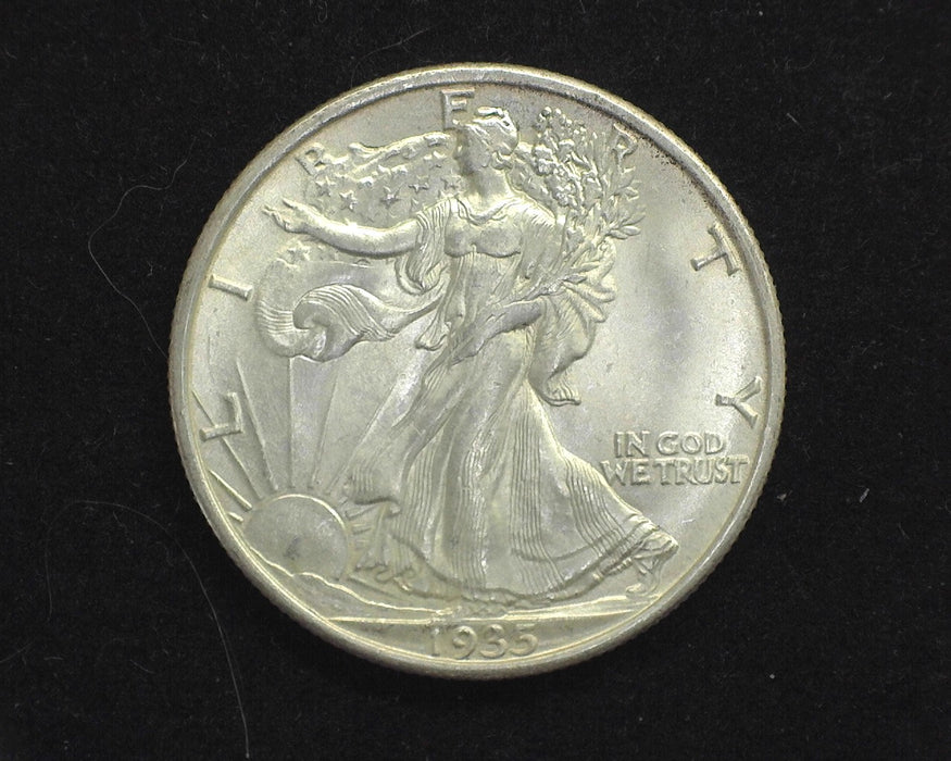 1935 Liberty Walking Half Dollar BU-64 - US Coin