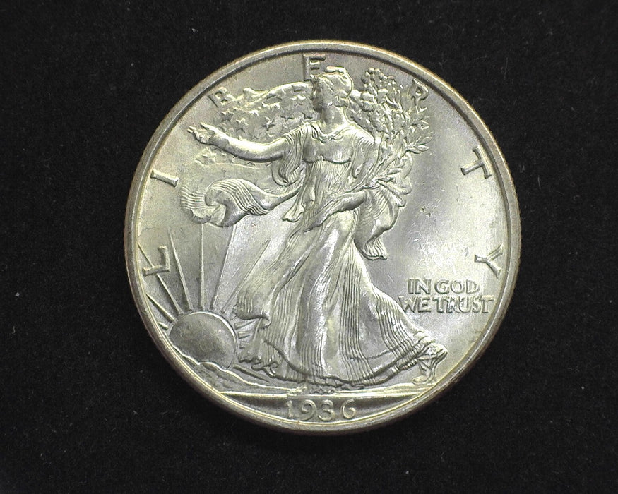 1936 S Liberty Walking Half Dollar BU Choice - US Coin