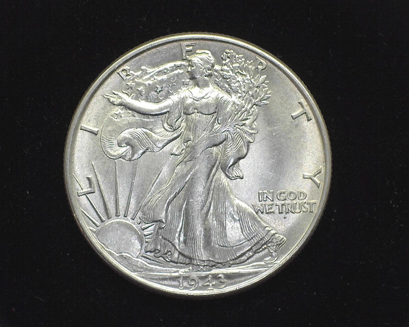 1943 Liberty Walking Half Dollar BU Choice - US Coin