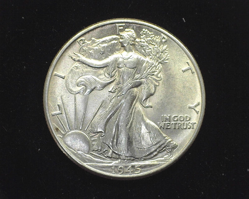 1945 Liberty Walking Half Dollar BU Choice - US Coin