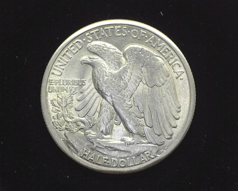 1945 D Liberty Walking Half Dollar BU - US Coin