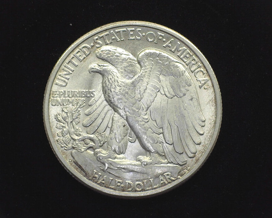 1946 D Liberty Walking Half Dollar BU Choice - US Coin