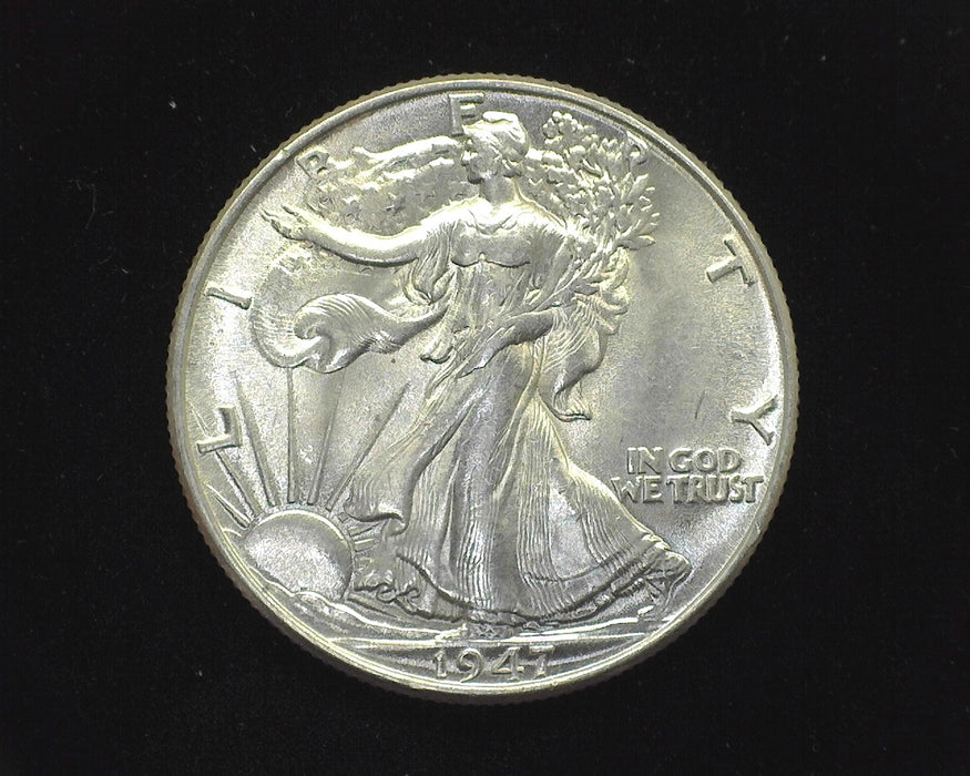 1947 Liberty Walking Half Dollar BU Choice+ - US Coin
