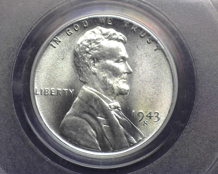 1943 S Lincoln Wheat Cent PCGS MS67 - US Coin