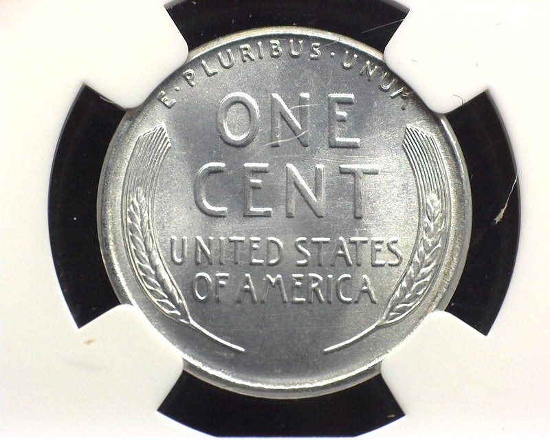 1943 D Lincoln Wheat Cent NGC MS66 - US Coin