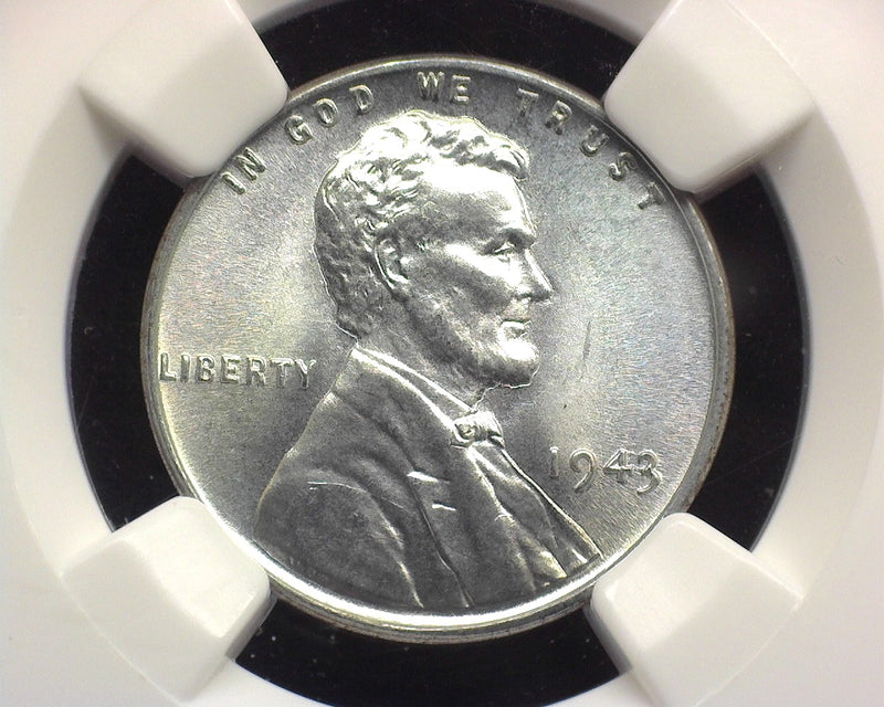 1943 Lincoln Wheat Cent NGC MS66 - US Coin