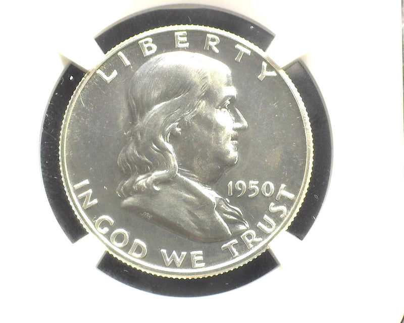 1950 Franklin Half Dollar NGC PF65 - US Coin