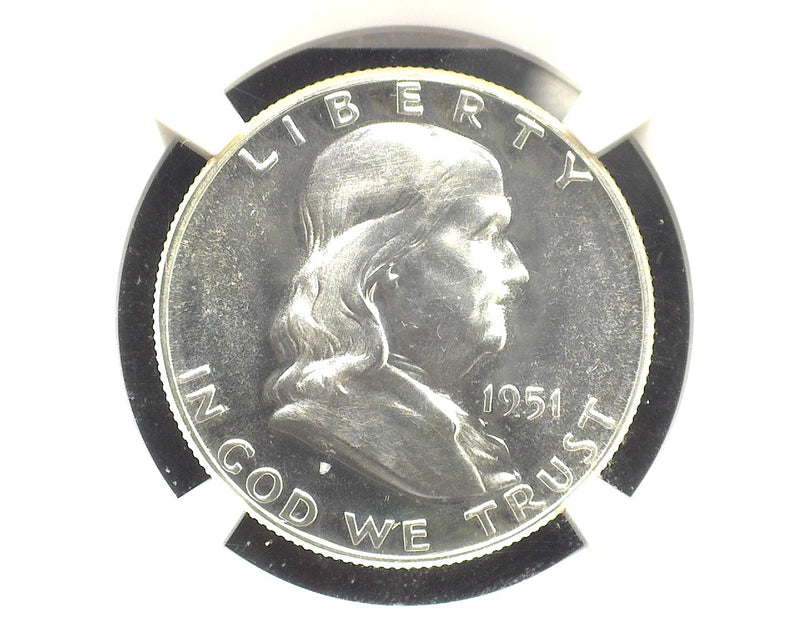 1951 Franklin Half Dollar NGC PF65 CAC - US Coin