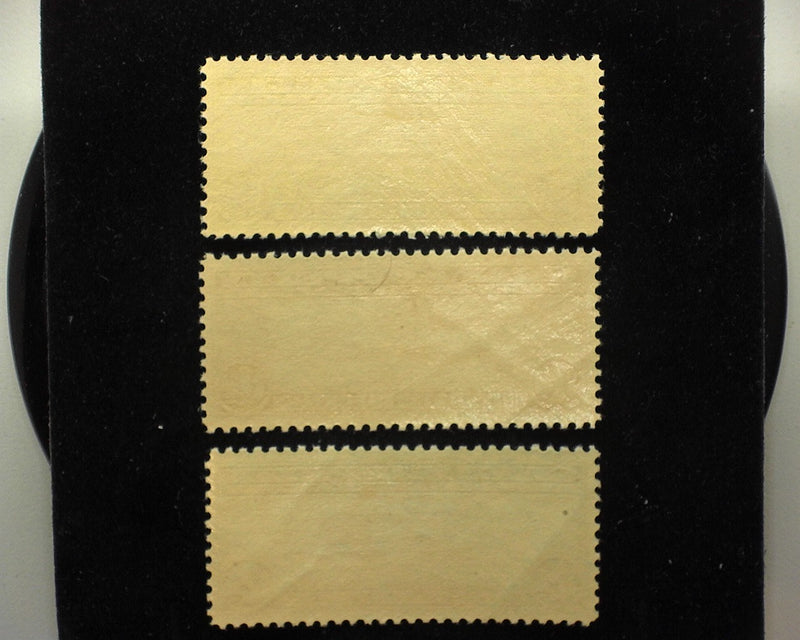 #C13 - C15 1930 Zeppelin Issue Mint Xf/Sup Only the faintest kiss of a hinge. Extremely LH a beautiful set! - US Stamp