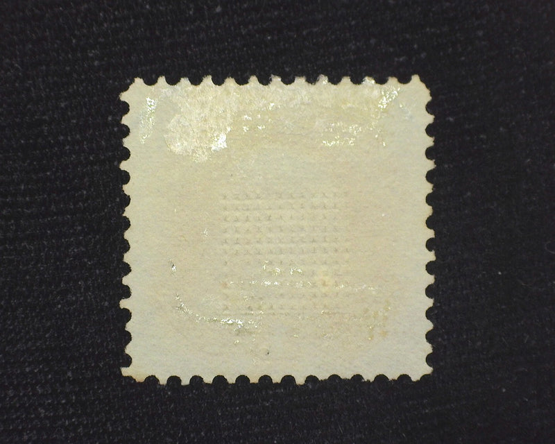 #112 1c 1869 issue Choice stamp with face free town cancel. VF/XF Used - US Stamp