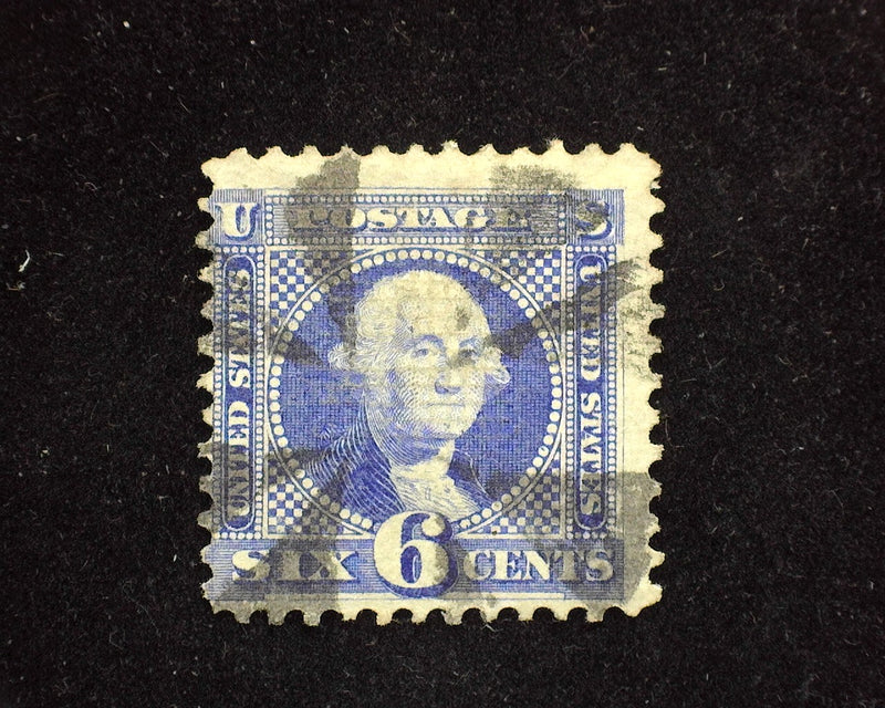 #115 Horizontal crease. F Used - US Stamp