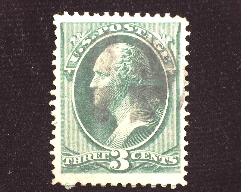 #147 Outstanding large margin stamp great color and face free cancel. XF Used - US Stamp