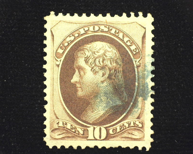 #161 Very choice large margin stamp. Faint cancel. Vf/Xf Used - US Stamp
