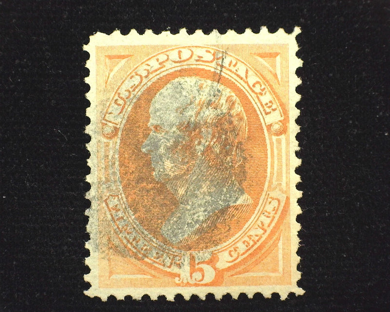 #163 Fresh. VF/XF Used - US Stamp