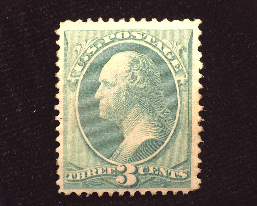 #158 Mint VF Regummed US Stamp