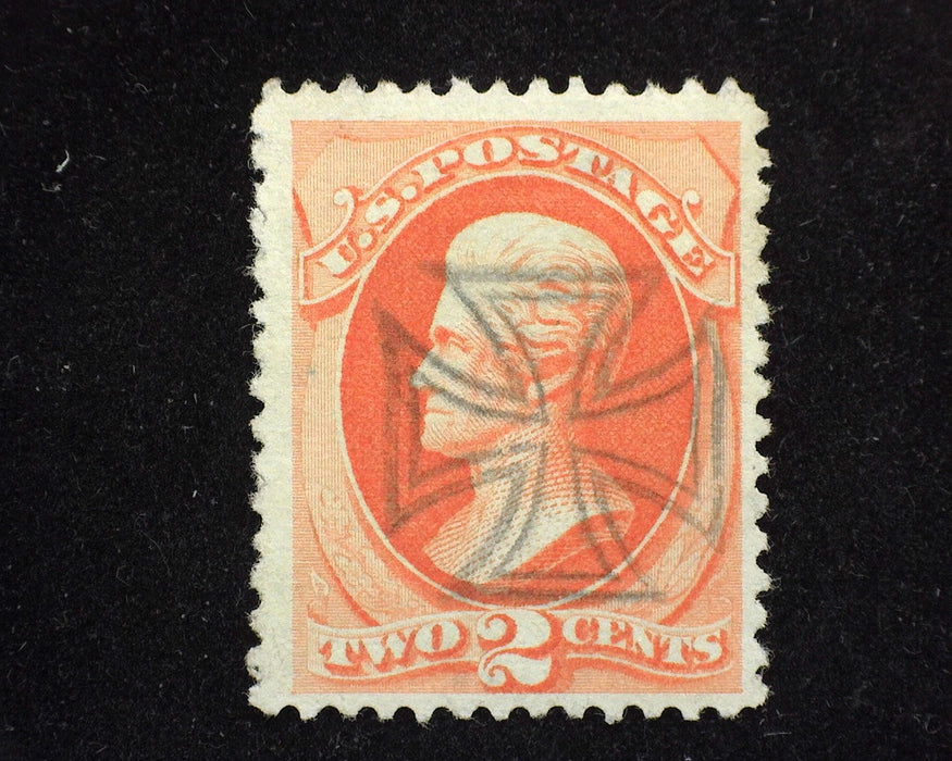 #183 Nice Maltese cross cancel. Used VF/XF - US Stamp