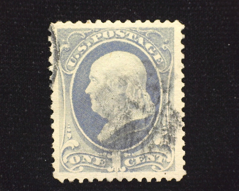 #206 Choice large margin stamp. XF Used - US Stamp