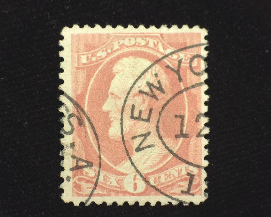 #208 Fresh. VF Used US Stamp