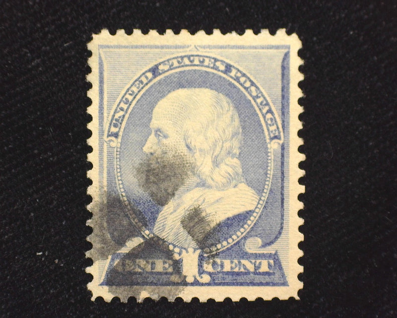 #212 "Huge" margins. VF/XF Used - US Stamp