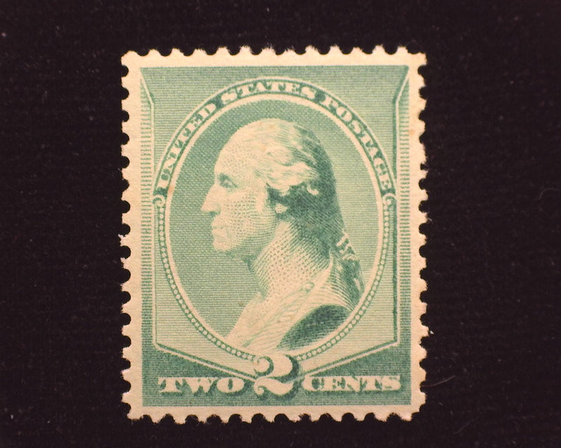 #213 Outstanding color. VF/XF NH Mint US Stamp
