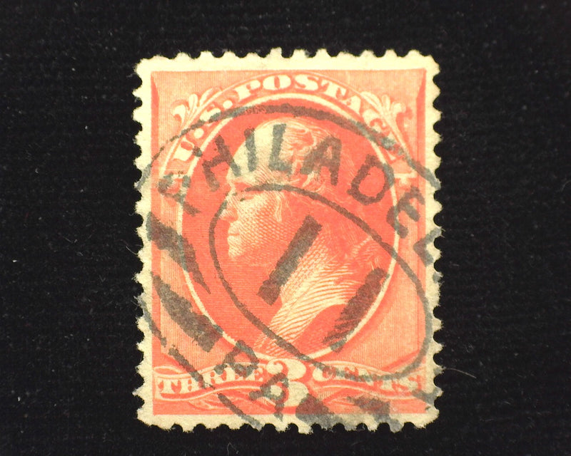 #214 Brilliant color. VF/XF Used - US Stamp