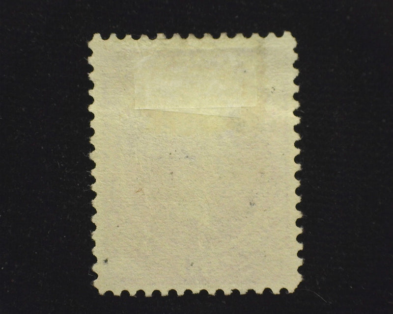 #218 Two very faint wrinkles, deep color. VF Used - US Stamp