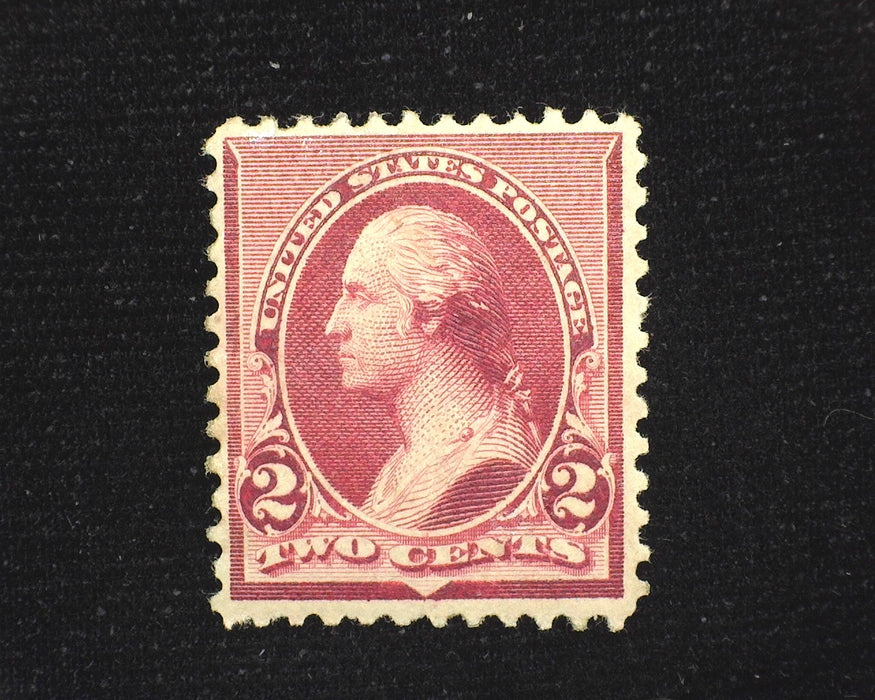#219 D Regummed stamp. Mint VF US Stamp