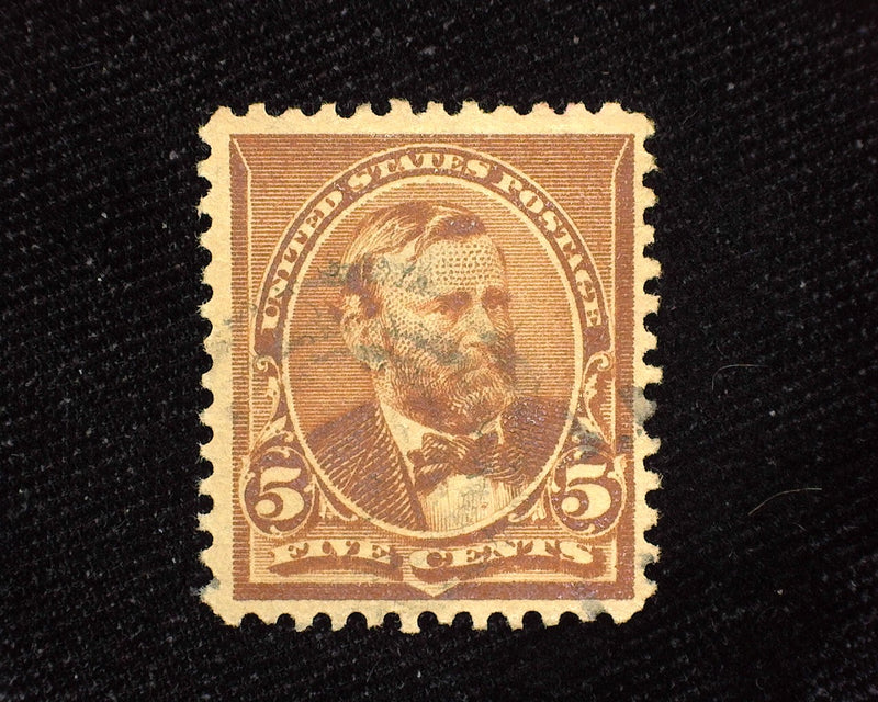 #223 Fresh. Faint cancel. Vf Used - US Stamp