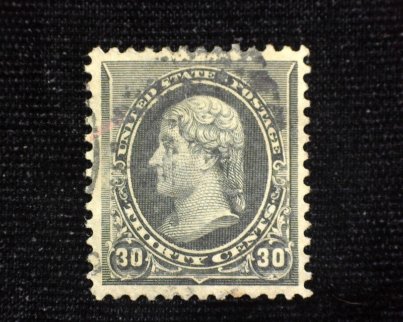 #228 Intense color. XF/Sup Used - US Stamp