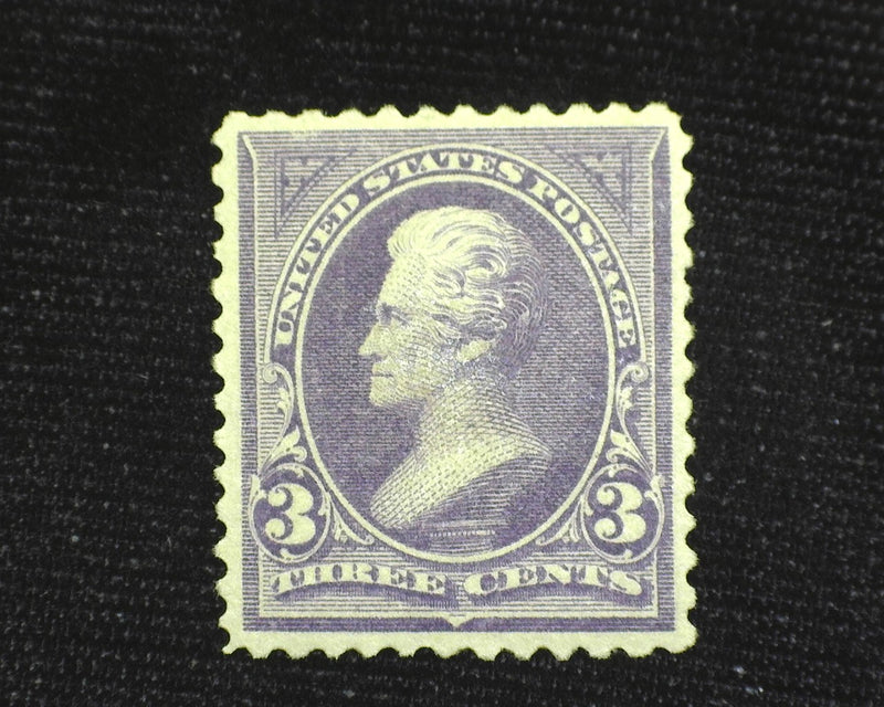 #253 Choice rich color stamp. Mint XF/Sup LH - US Stamp