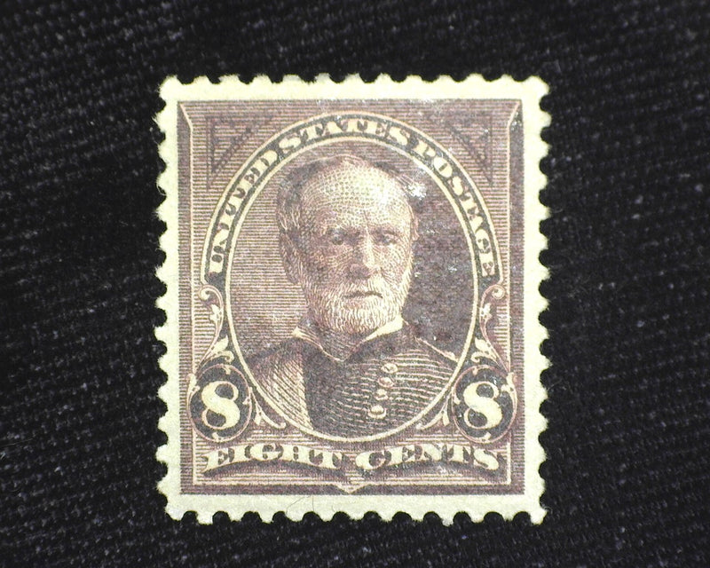 #257 Pin head thin. Mint XF/Sup H - US Stamp
