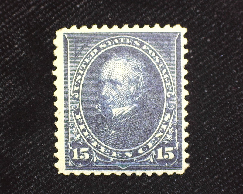 #259 15c Deep color. Mint VF LH - US Stamp