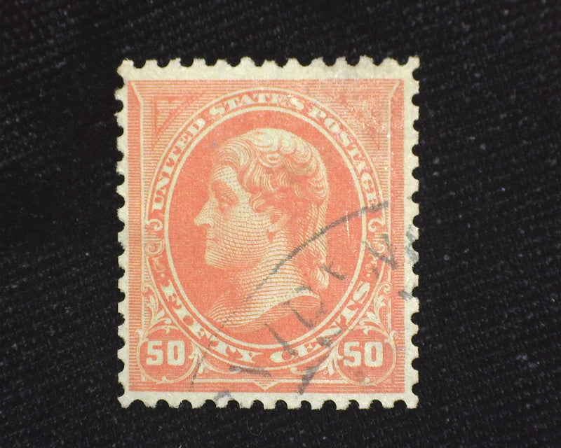 #260 Faint cancel and brilliant color. Used F/Vf - US Stamp