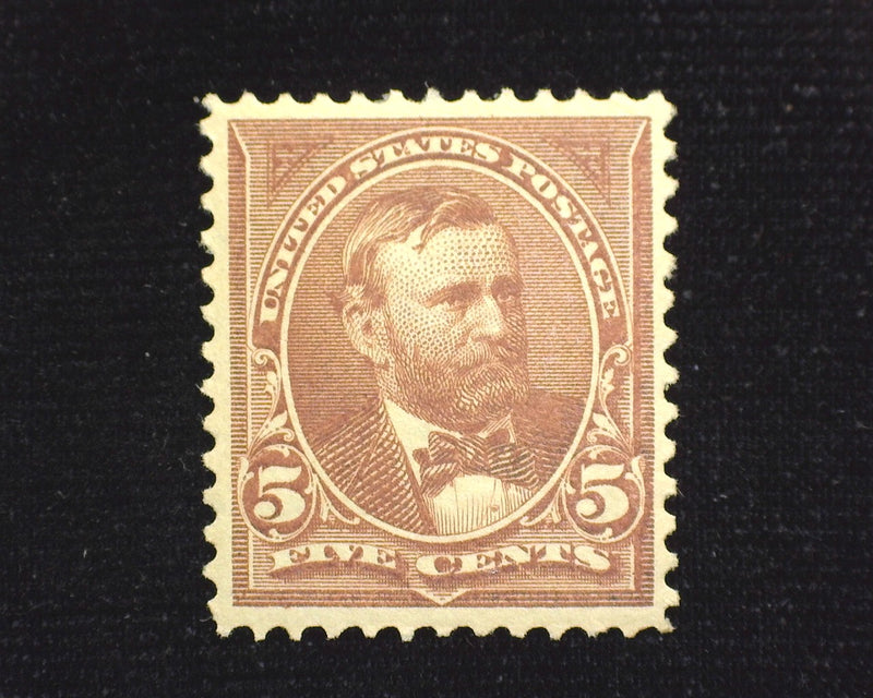 #270 5c Choice and fresh. Mint Vf/Xf LH US Stamp