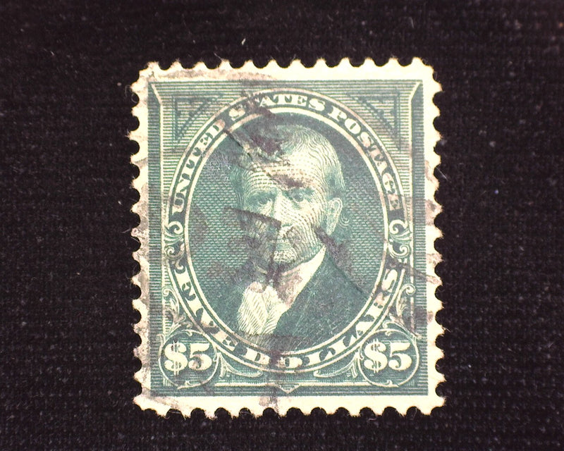#278 Small thin and faint crease. Outstanding appearance. XF/Sup Used - US Stamp