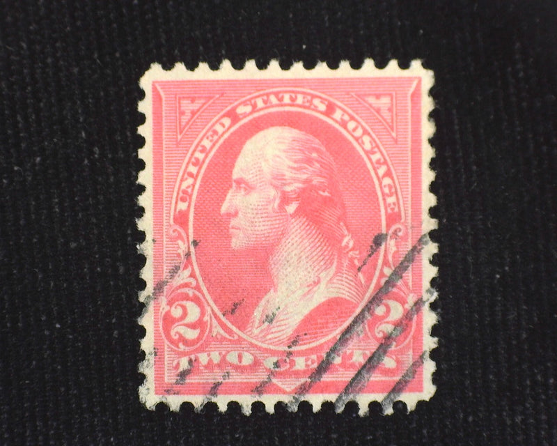 #267 Fresh stamp with face free cancel. XF Used - US Stamp