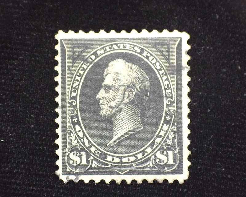 #276 Intense color and faint cancel. VF Used - US Stamp