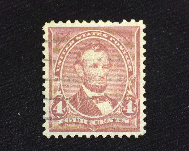 #280 Faint cancel. XF Used - US Stamp