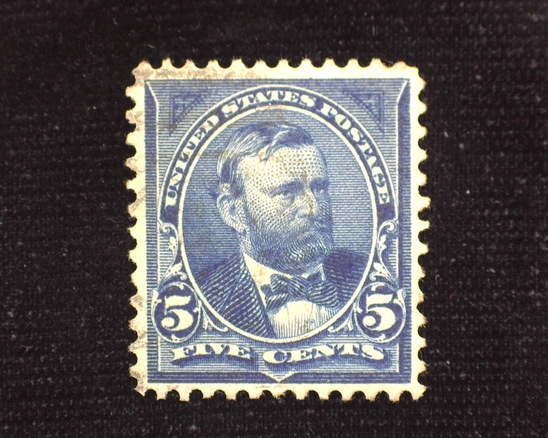 #281 Rich color and faint cancel. XF Used - US Stamp